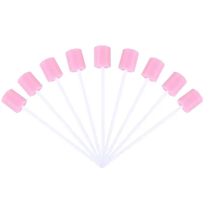 Disposable Oral Sponge Swabs (100pcs) Disposable Oral Sponge Swabs (100pcs)