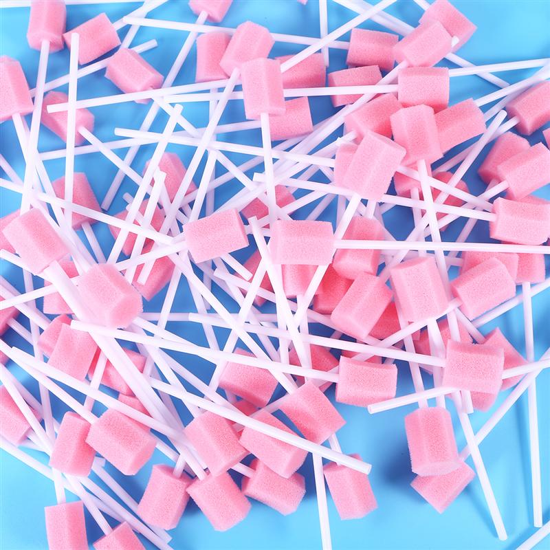 Disposable Oral Sponge Swabs (100pcs) Disposable Oral Sponge Swabs (100pcs)