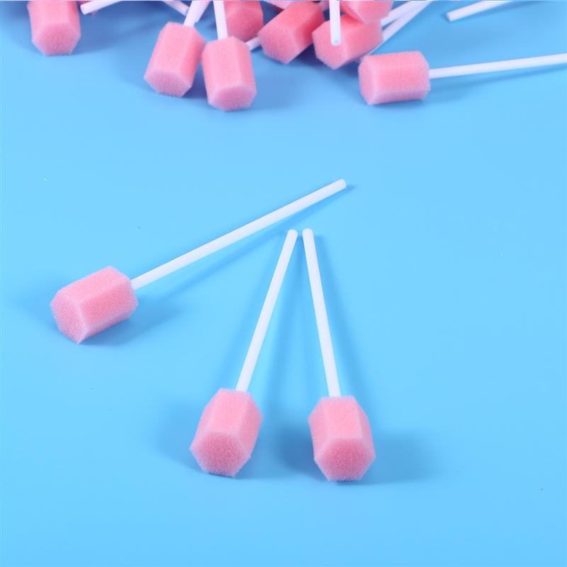 Disposable Oral Sponge Swabs (100pcs) Disposable Oral Sponge Swabs (100pcs)