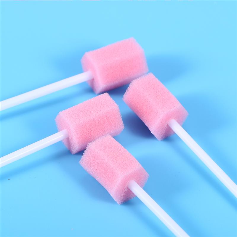 Disposable Oral Sponge Swabs (100pcs) Disposable Oral Sponge Swabs (100pcs)