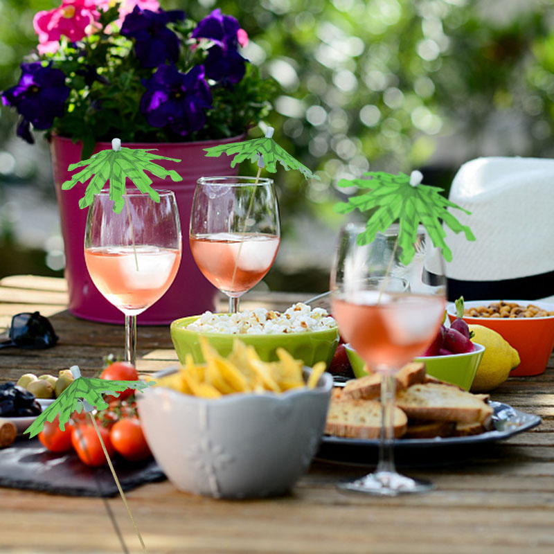 Disposable Paper Umbrellas for Drinks (50 pcs) Disposable Paper Umbrellas for Drinks (50 pcs)