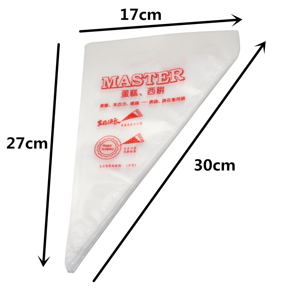 Disposable Pastry Bags (100pcs) Disposable Pastry Bags (100pcs)