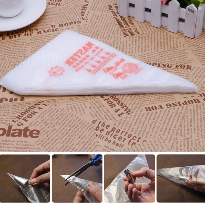 Disposable Piping Bags 100PC Set Disposable Piping Bags 100PC Set