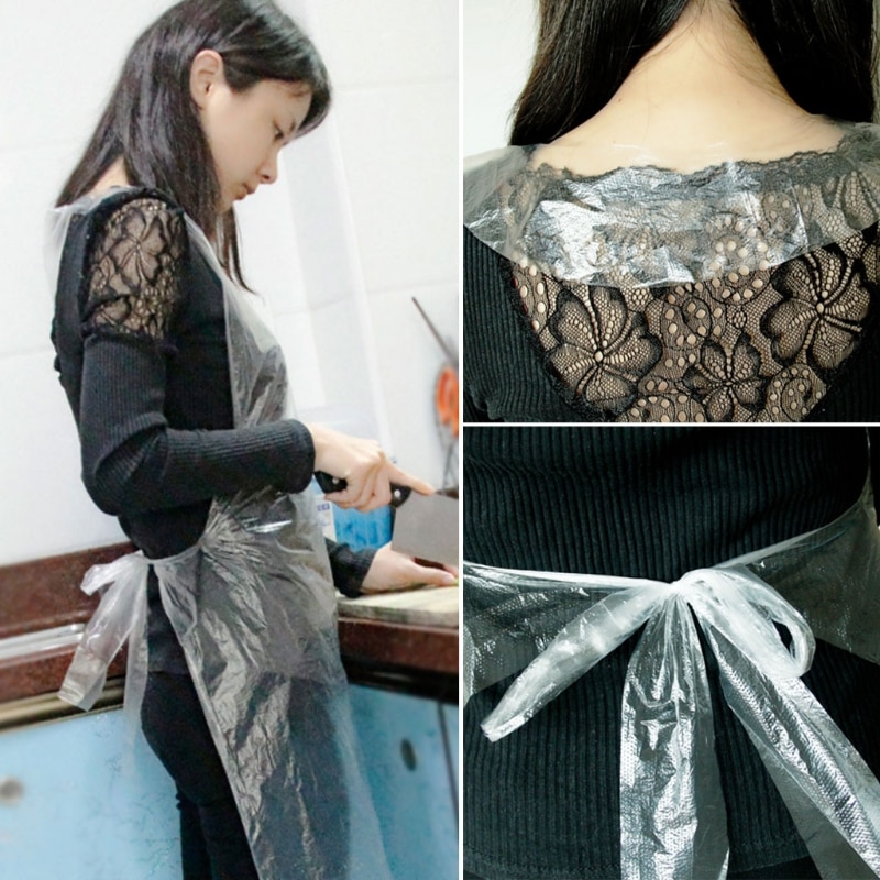 Disposable Plastic Aprons (10pcs)