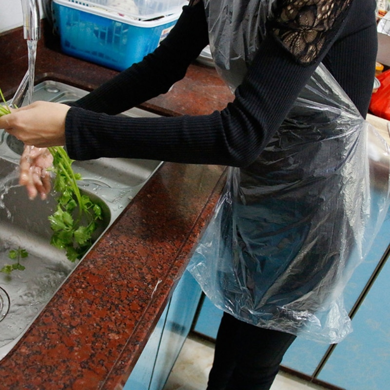 Disposable Plastic Aprons (10pcs)