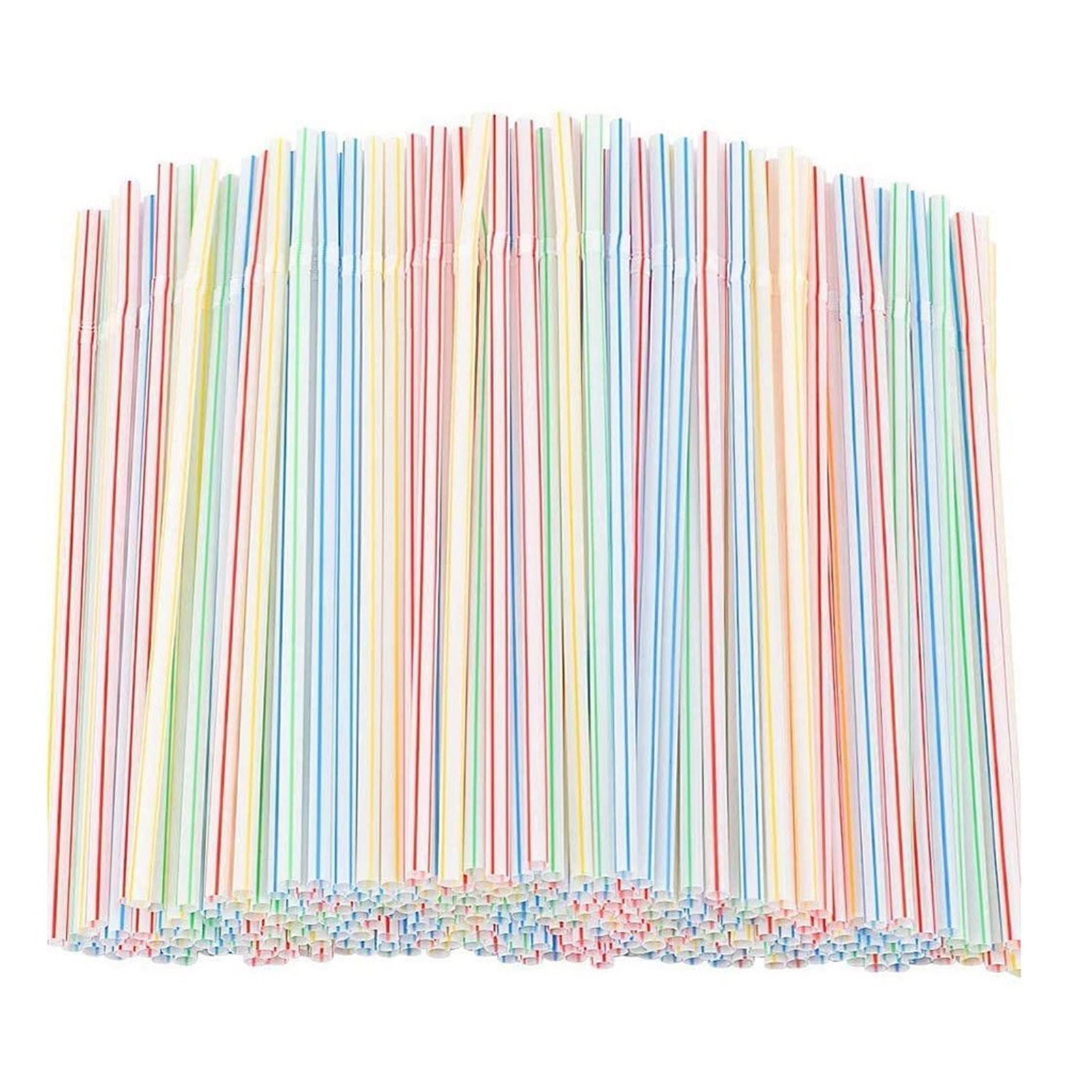 Disposable Plastic Bendable Straws (600 pcs) Disposable Plastic Bendable Straws (600 pcs)