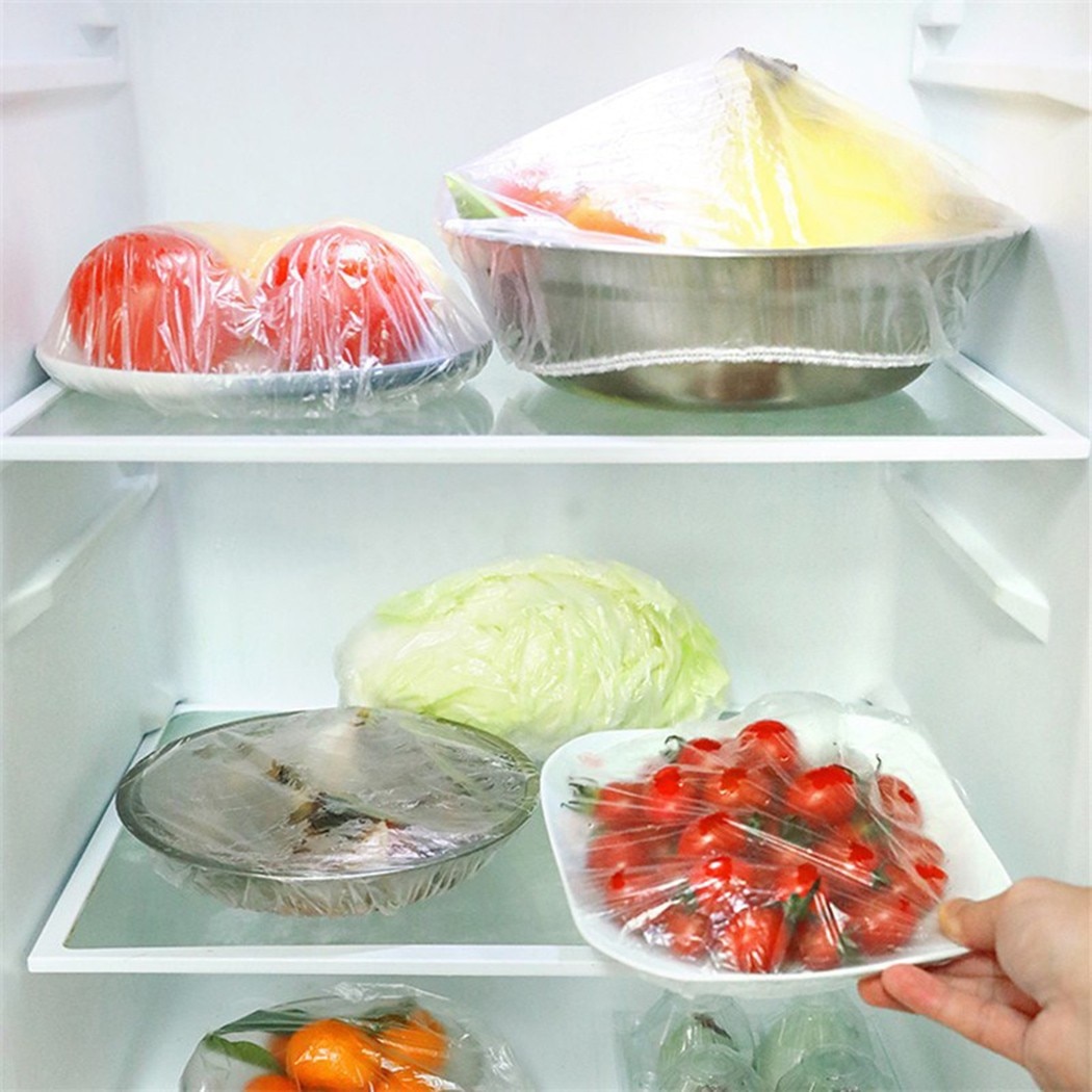 Disposable Plastic Bowl Covers (100pcs) Disposable Plastic Bowl Covers (100pcs)