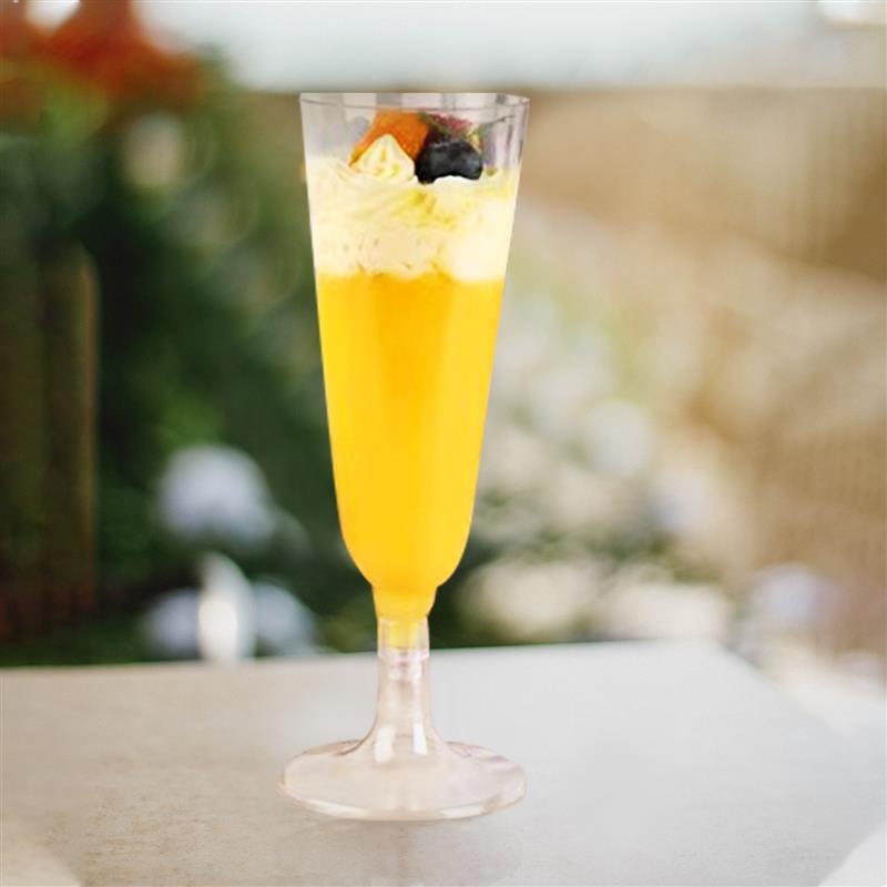 Disposable Plastic Champagne Cups (20 pcs)