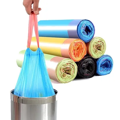 Disposable Plastic Drawstring Garbage Bags (30 pcs) Disposable Plastic Drawstring Garbage Bags (30 pcs)