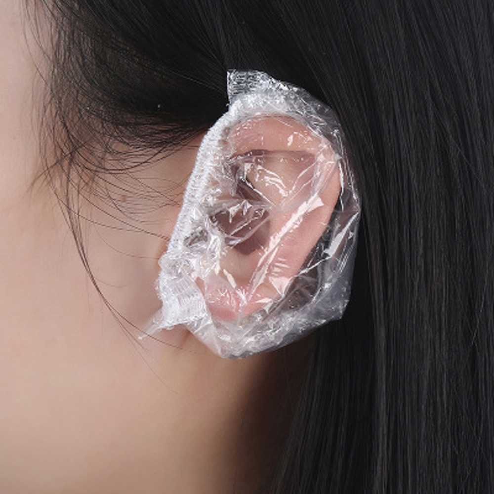 Disposable Plastic Ear Covers (100 Pcs)