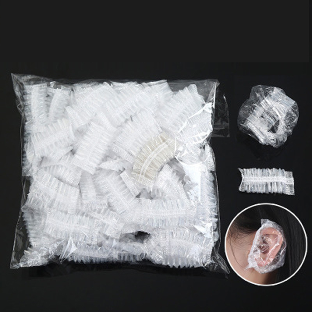 Disposable Plastic Ear Covers (100 Pcs)
