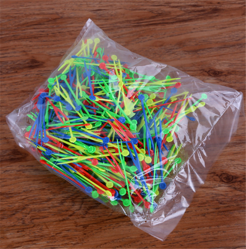 Disposable Plastic Fruit Forks (50 Pcs)