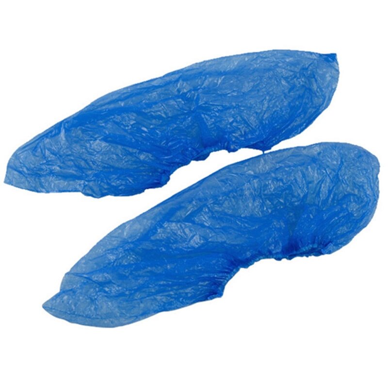 Disposable Plastic Shoe Covers (100 Pcs)