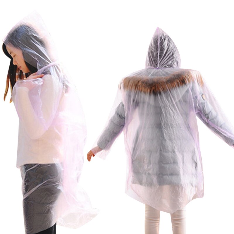 Disposable Raincoat Transparent Jacket (1pc) Disposable Raincoat Transparent Jacket (1pc)