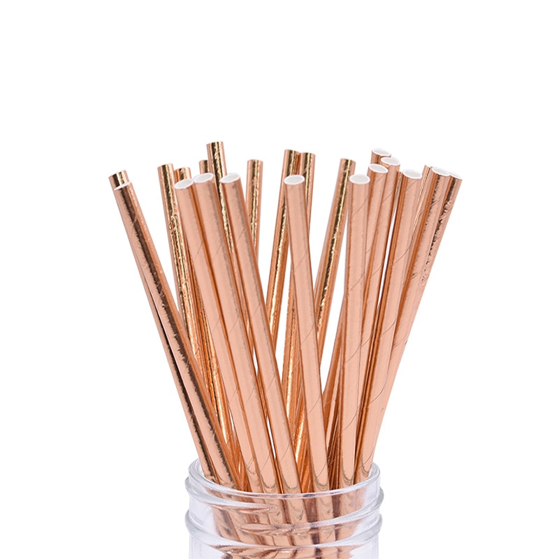Disposable Tablewares Metallic Design