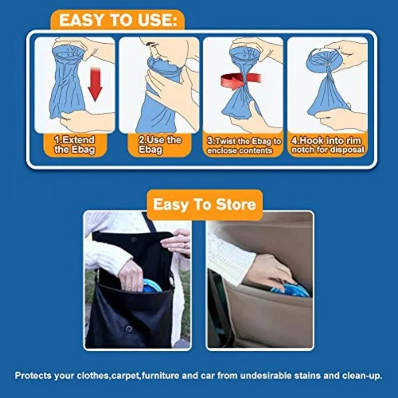 Disposable Throw Up Bags (10Pcs) Disposable Throw Up Bags (10Pcs)