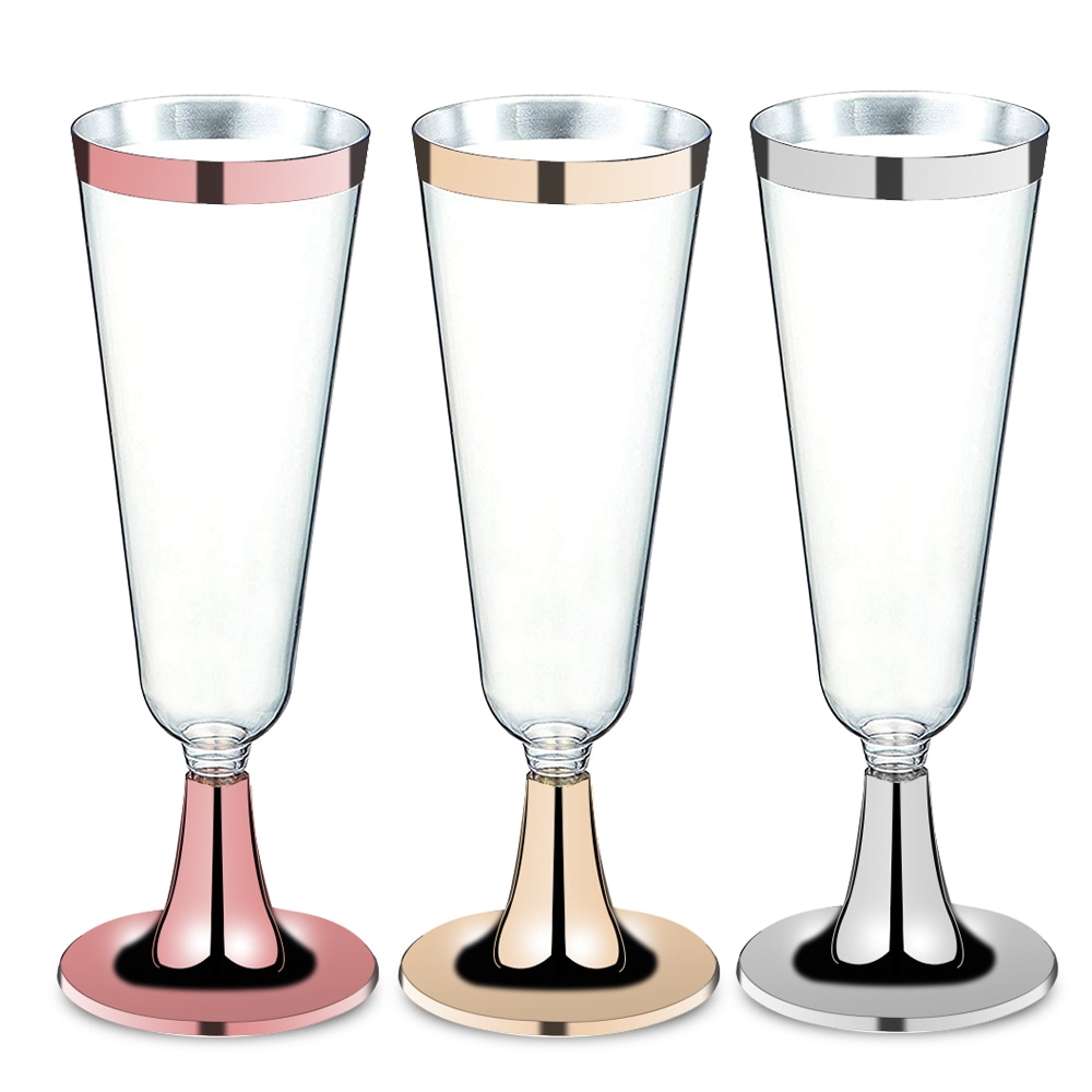 Disposable Wine Glasses Party Supply (6 pcs) Disposable Wine Glasses Party Supply (6 pcs)