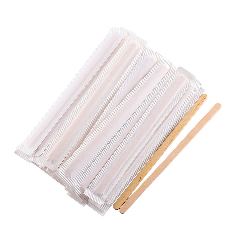Disposable Wooden Drink Stirrers (100pc)