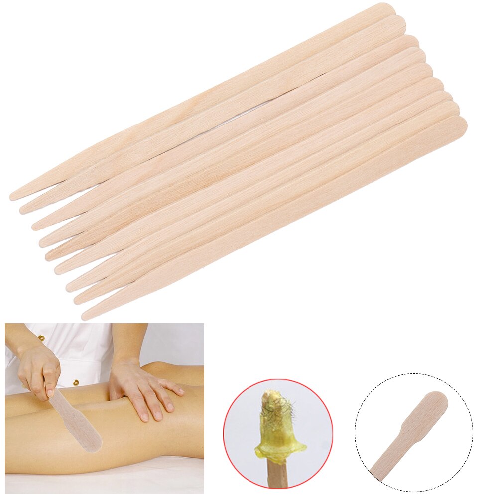 Disposable Wooden Wax Spatulas (100pcs)