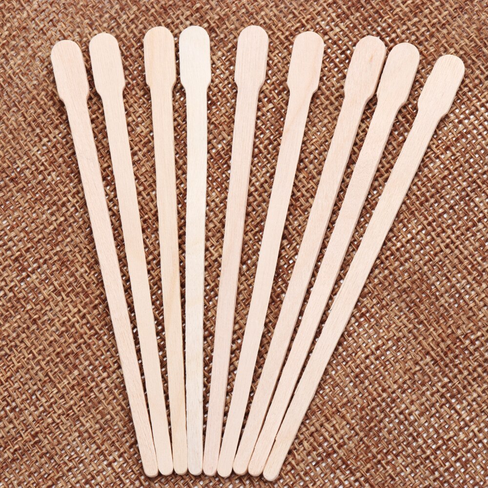 Disposable Wooden Wax Spatulas (100pcs)