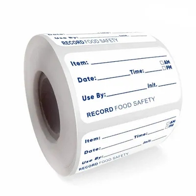 Dissolvable Food Labels in 30 Seconds (500Pcs)