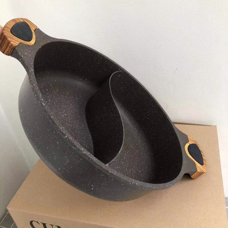 Divided Hot Pot Pan