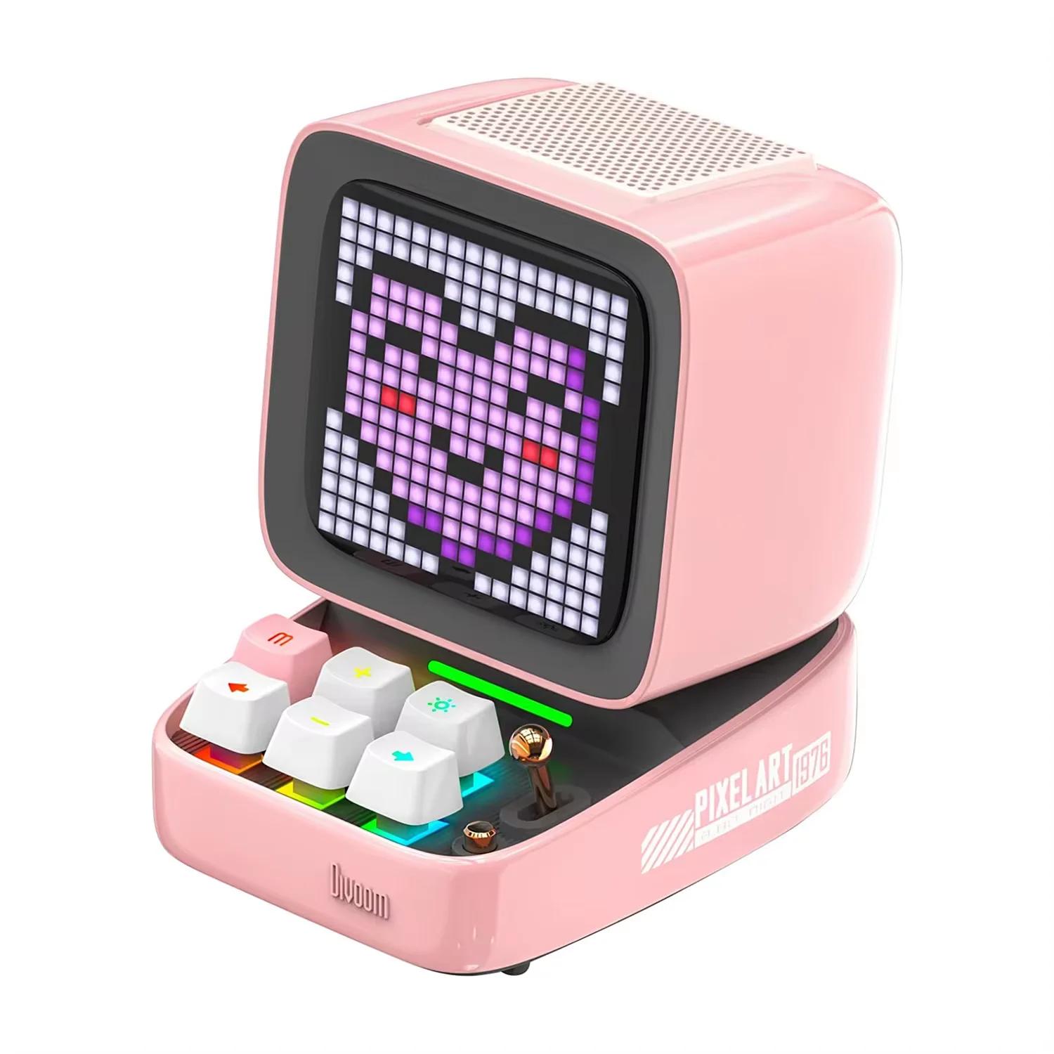 Divoom Ditoo-Pro Retro Pixel Art Bluetooth Portable Speaker Alarm Clock DIY LED Display Board, Cute Gift Home Light Divoom Ditoo-Pro Retro Pixel Art Bluetooth Portable Speaker Alarm Clock DIY LED Display Board, Cute Gift Home Light