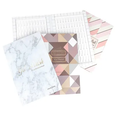 DIY 160 Colors Nail Display Book