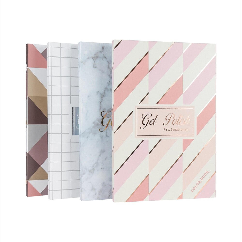DIY 160 Colors Nail Display Book