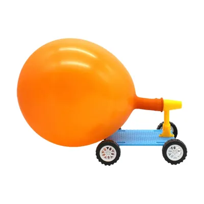 DIY Balloon Car Racer 3D Puzzle Science Experiment Kits Balloon Powered Car for Boy Girls Kids Birthday Gift Children DIY Balloon Car Racer 3D Puzzle Science Experiment Kits Balloon Powered Car for Boy Girls Kids Birthday Gift Children