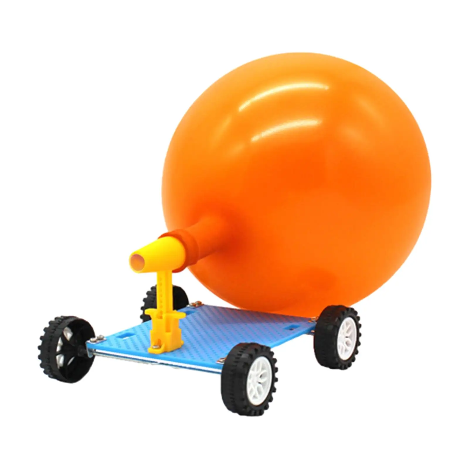 DIY Balloon Car Racer 3D Puzzle Science Experiment Kits Balloon Powered Car for Boy Girls Kids Birthday Gift Children DIY Balloon Car Racer 3D Puzzle Science Experiment Kits Balloon Powered Car for Boy Girls Kids Birthday Gift Children