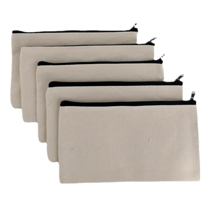 DIY Blank Makeup Canvas Pouch DIY Blank Makeup Canvas Pouch