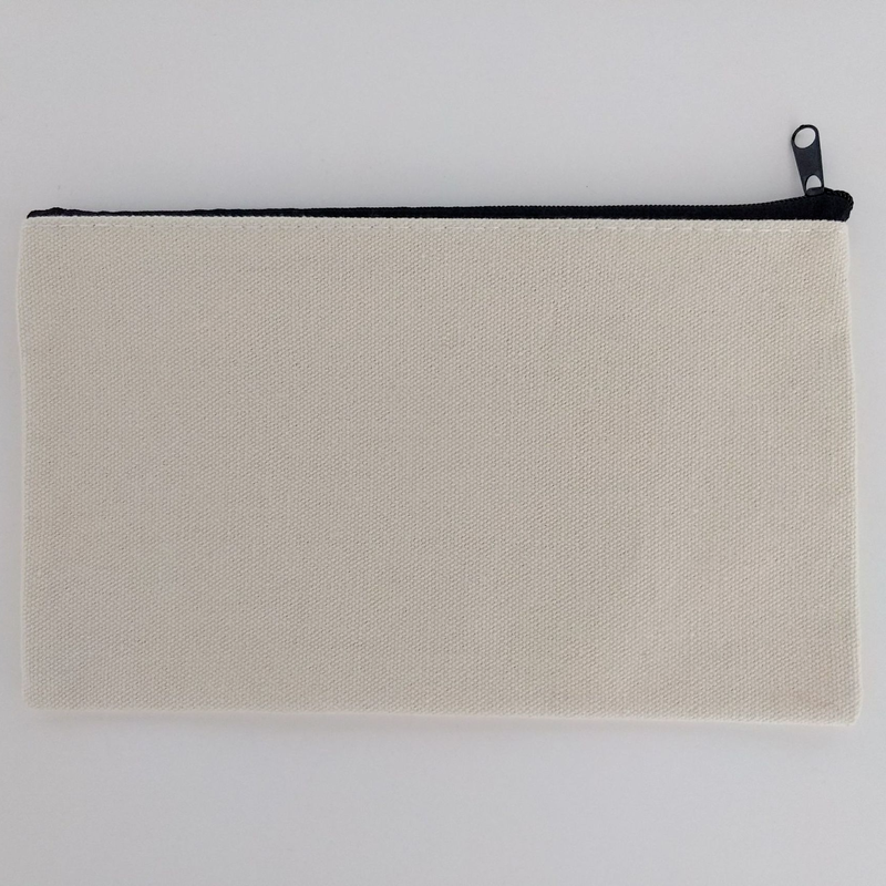 DIY Blank Makeup Canvas Pouch