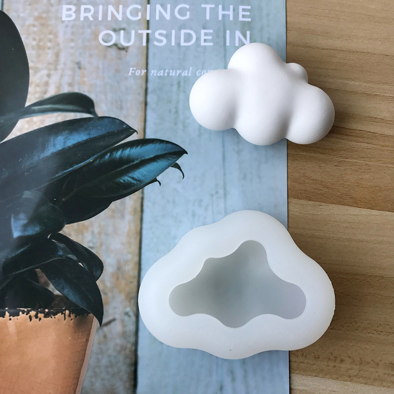 DIY Candle Cloud Silicone Mold