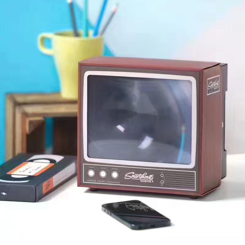 DIY Cardboard Classical TV Set Style Smartphone Screen Magnifier DIY Cardboard Classical TV Set Style Smartphone Screen Magnifier