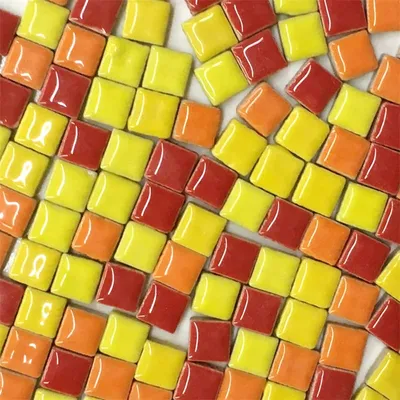 DIY Ceramic Mini Mosaic Tiles (100pcs)