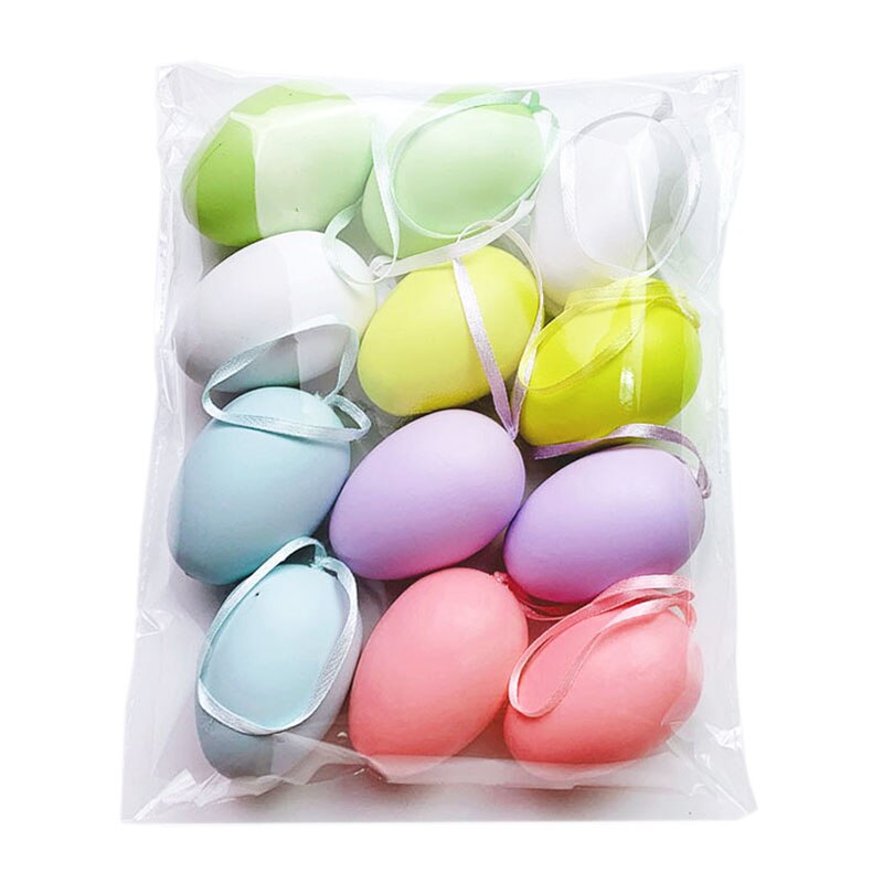 DIY Colorful Foam Easter Eggs (12pcs)