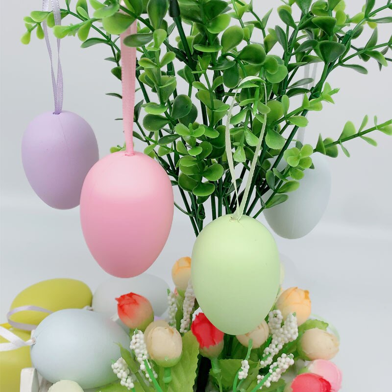DIY Colorful Foam Easter Eggs (12pcs)