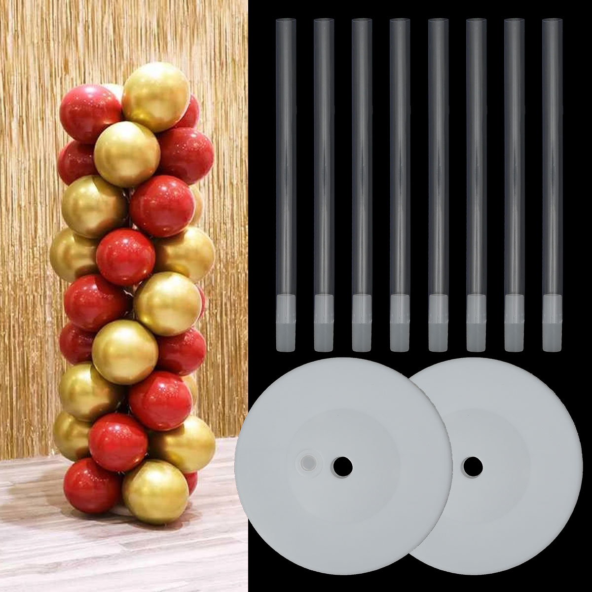 DIY Column Balloon Stand (2 Sets)