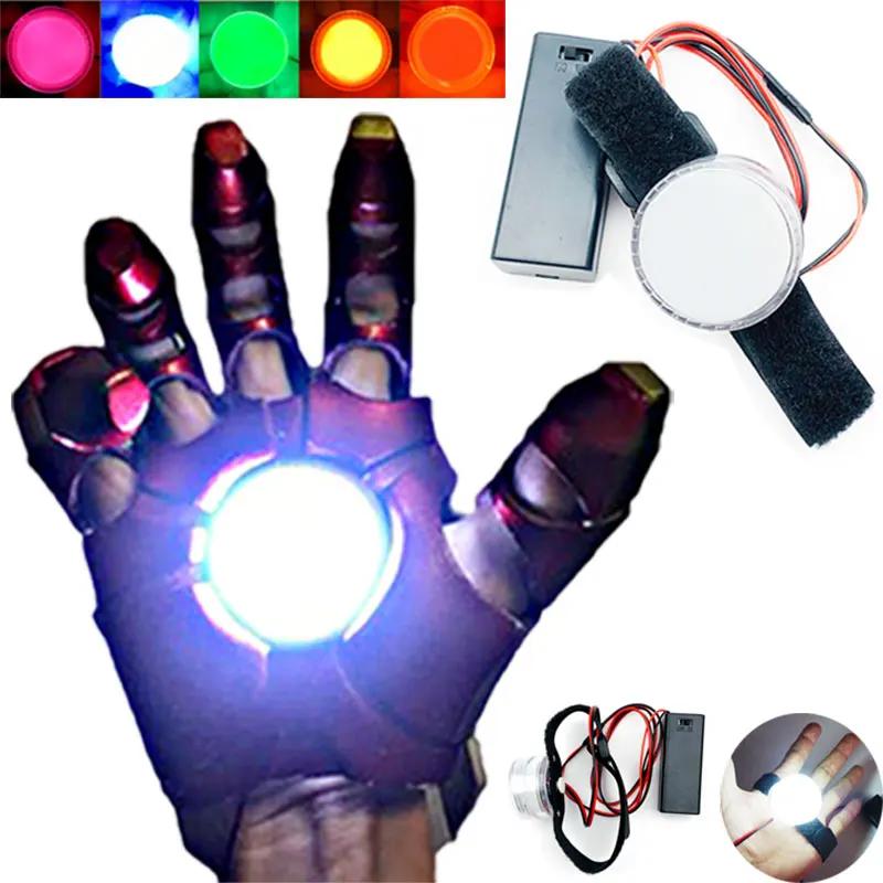DIY Controlled Light LED Light FOR 1:1 Iron Man Tony Stark Glove Palm Lights Hand Led Lamp Accessories Halloween DIY Controlled Light LED Light FOR 1:1 Iron Man Tony Stark Glove Palm Lights Hand Led Lamp Accessories Halloween