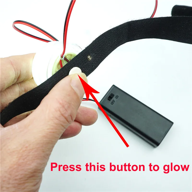 DIY Controlled Light LED Light FOR 1:1 Iron Man Tony Stark Glove Palm Lights Hand Led Lamp Accessories Halloween