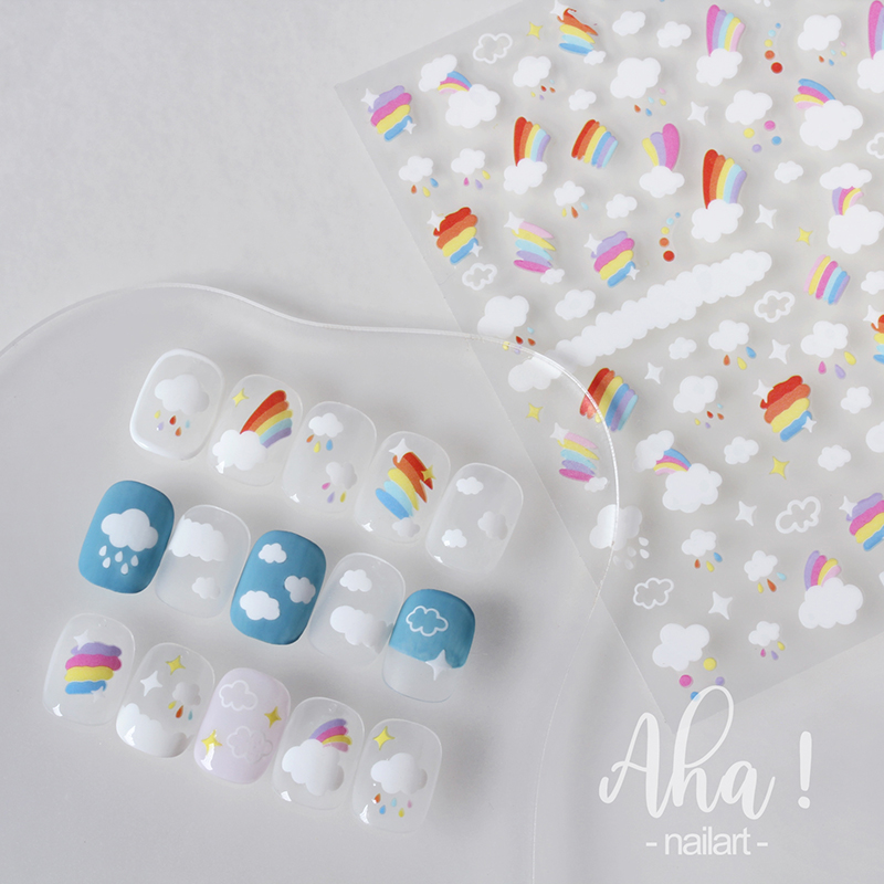 DIY Cute Kawaii Nail Stickers