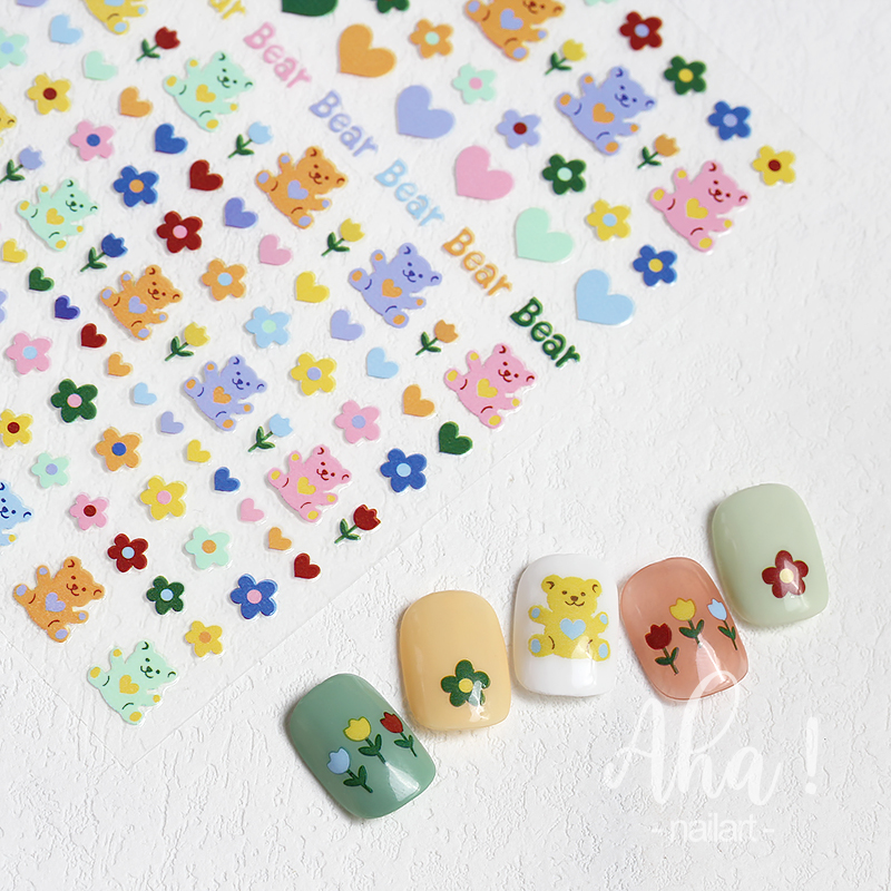 DIY Cute Kawaii Nail Stickers
