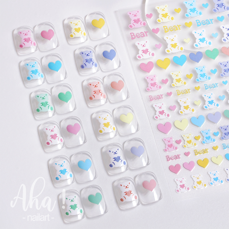 DIY Cute Kawaii Nail Stickers