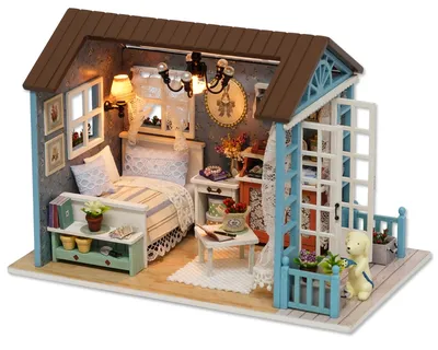 DIY Dollhouse Chic Wooden Furniture DIY Dollhouse Chic Wooden Furniture