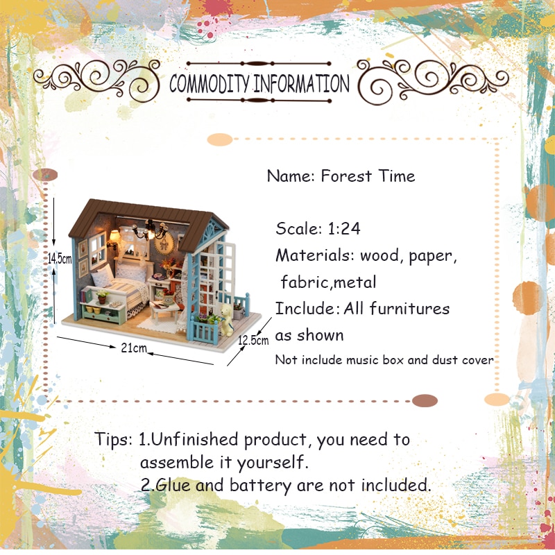 DIY Dollhouse Chic Wooden Furniture DIY Dollhouse Chic Wooden Furniture