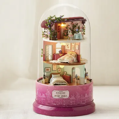 DIY Dollhouse Miniatures Music Box DIY Dollhouse Miniatures Music Box