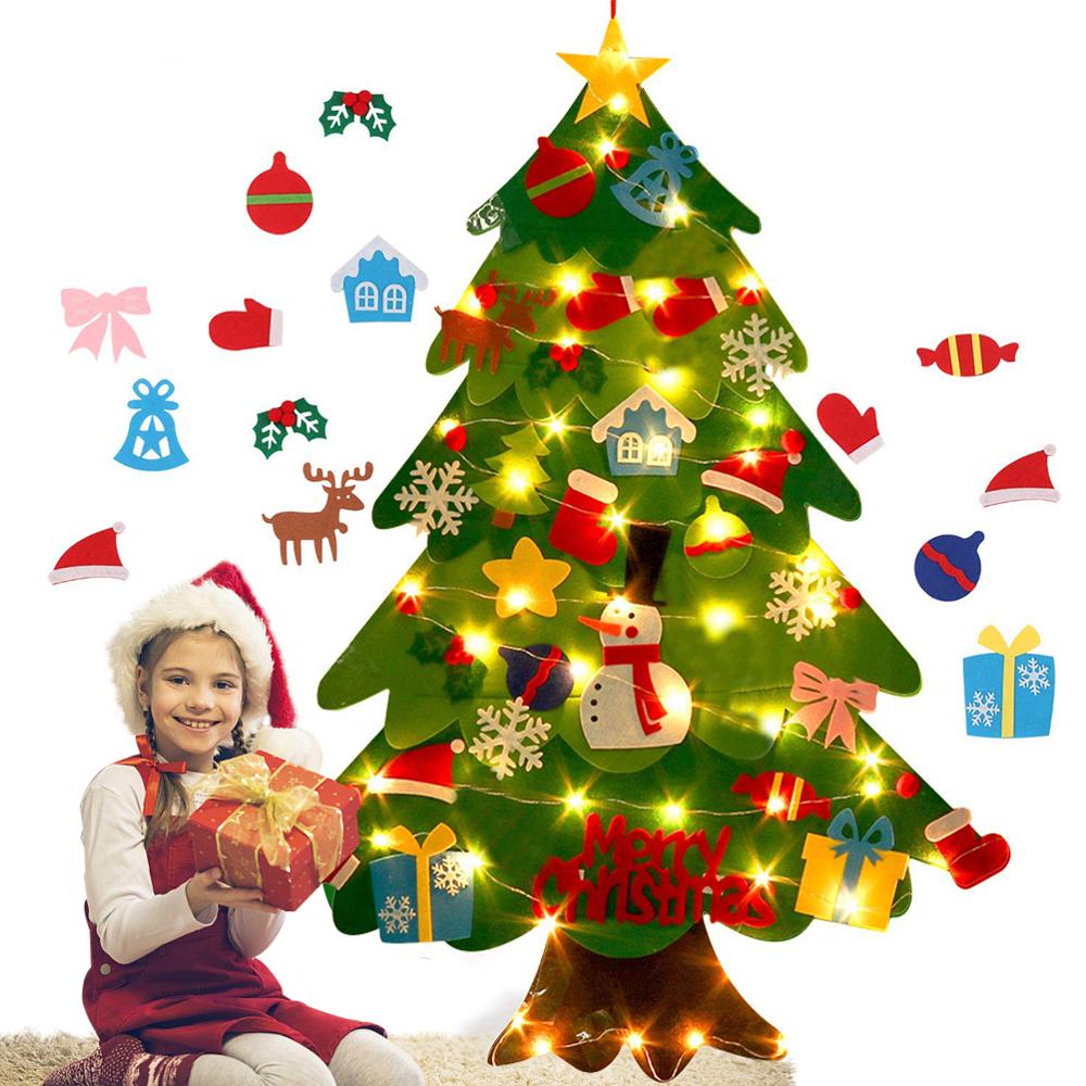 DIY Felt Christmas Tree with Accessories