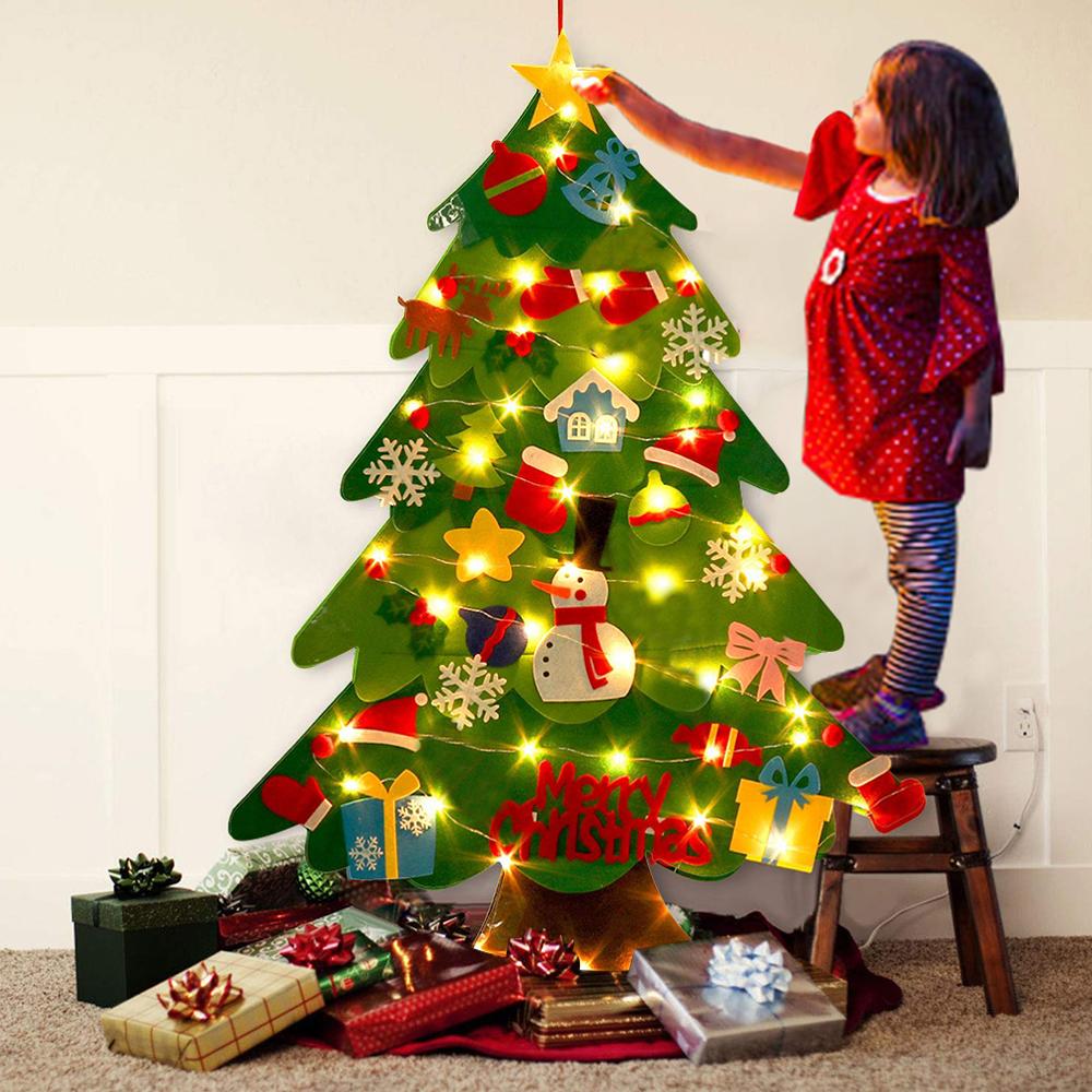 DIY Felt Christmas Tree with Accessories DIY Felt Christmas Tree with Accessories