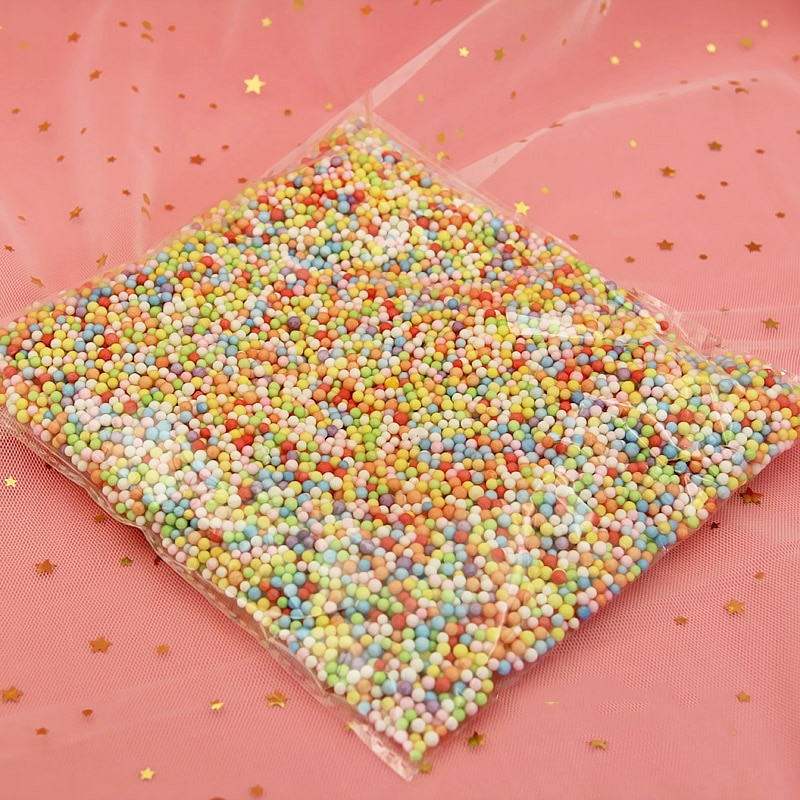 DIY Floam Beads Slime Soft Filler